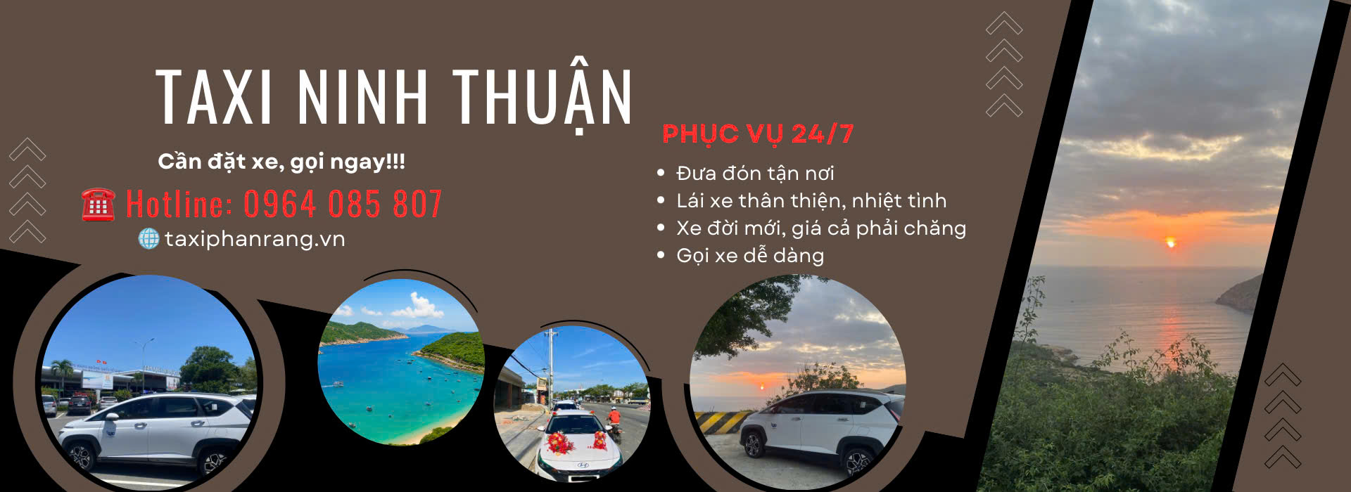 taxi phan rang Dịch vụ thuê xe taxi tại Phan Rang, Ninh Thuận